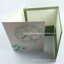 Customized A4 Index Divider Twin Pocket Folders / 2 Pockets Presentation Paper File Folder for Ring Binder